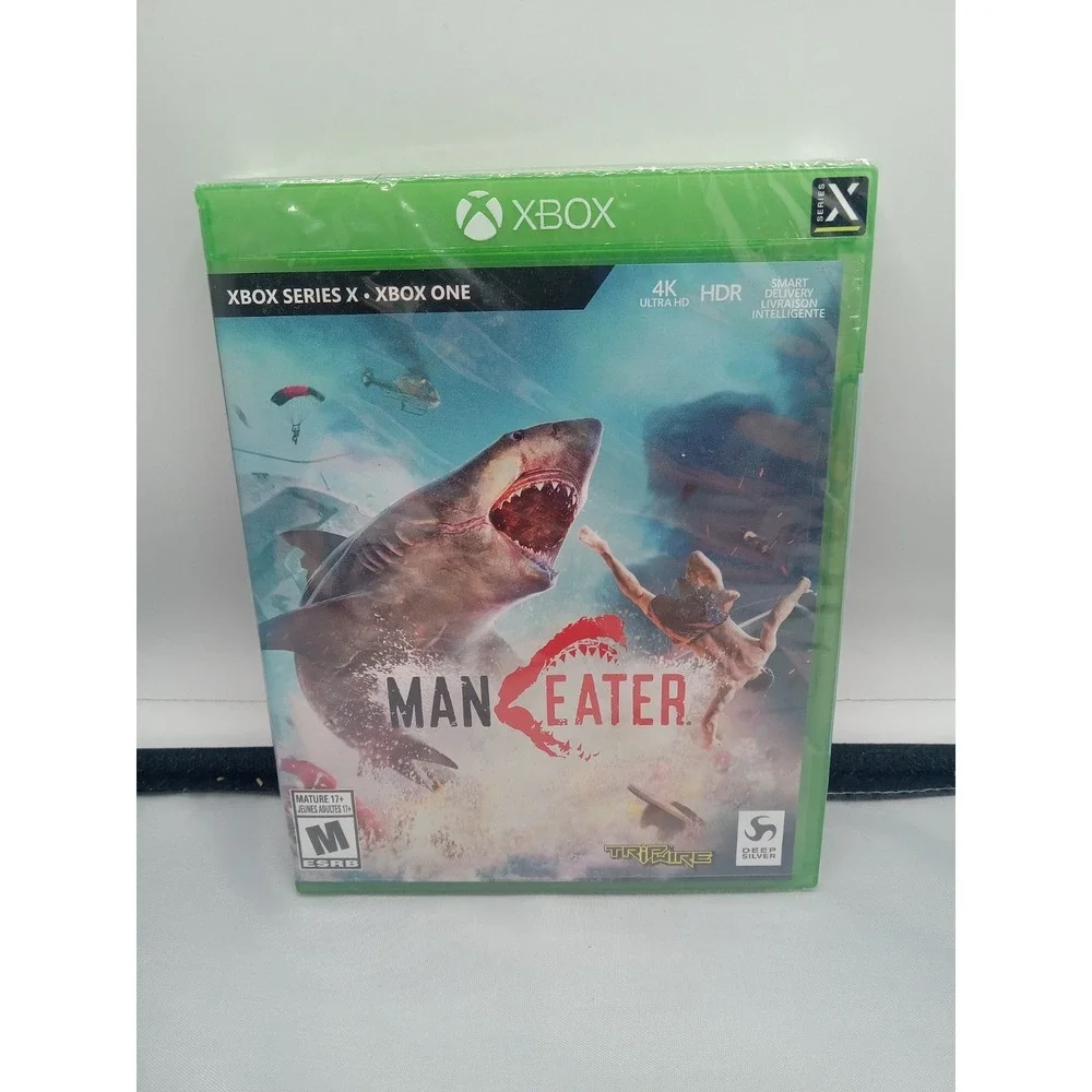 MANEATER Xbox One & Series X Video Game - NEW Factory‎ Sealed